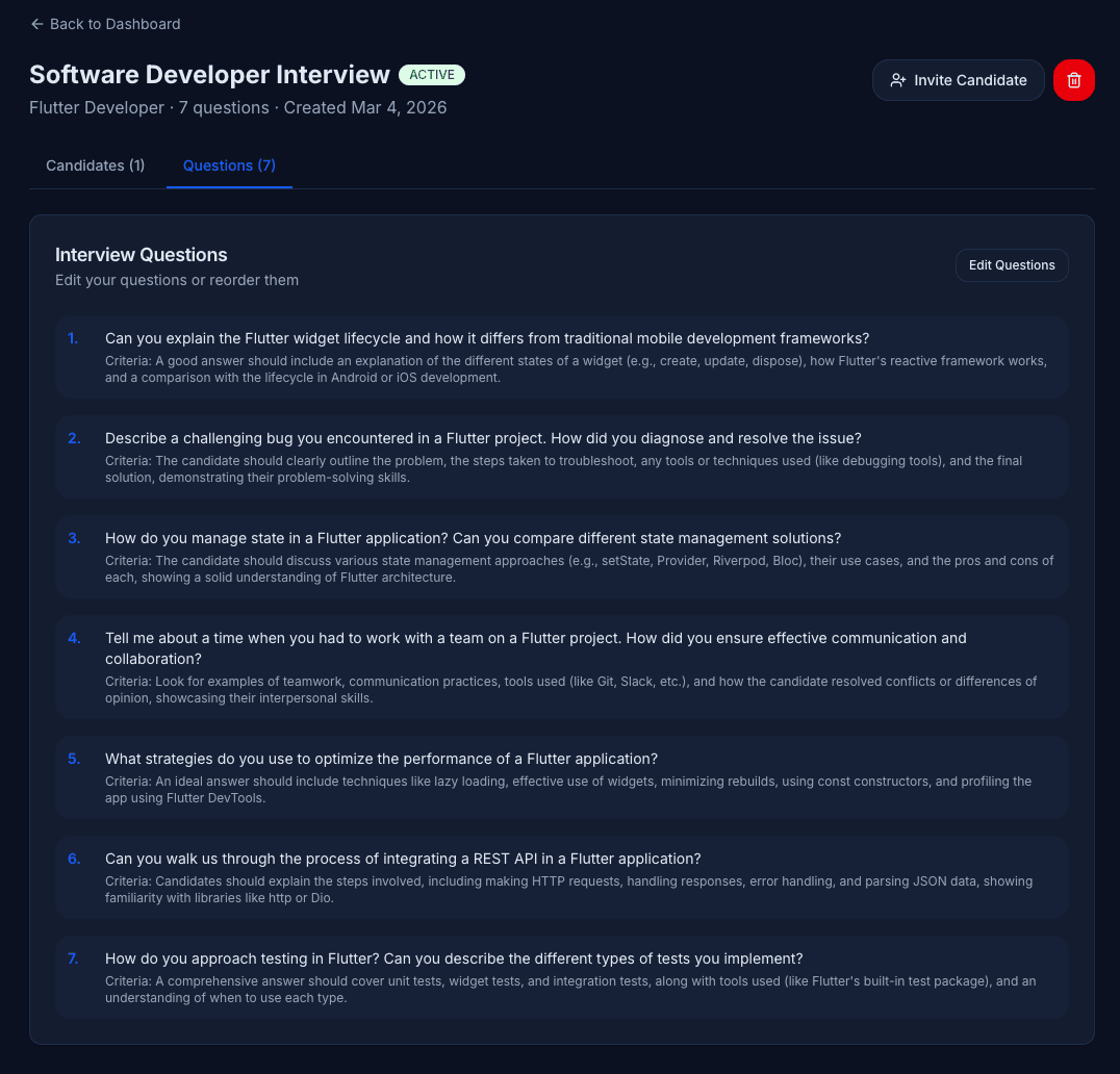 Hirenytics dashboard preview